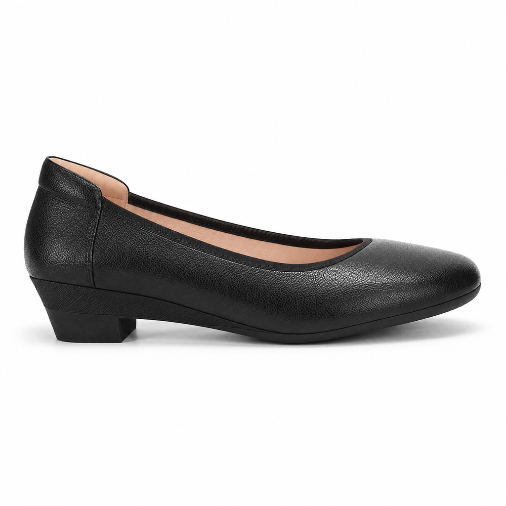 Cagliari Orthopedic Comfort Pumps - Black