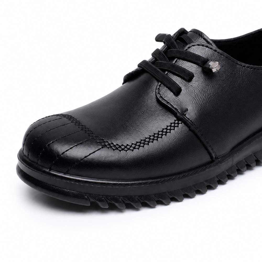 Lecce Orthopedic Comfort Shoes - Black