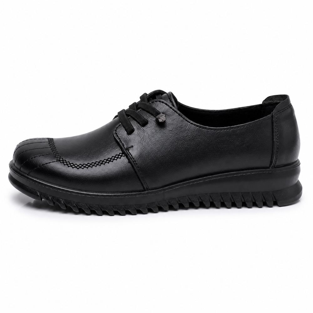Lecce Orthopedic Comfort Shoes - Black