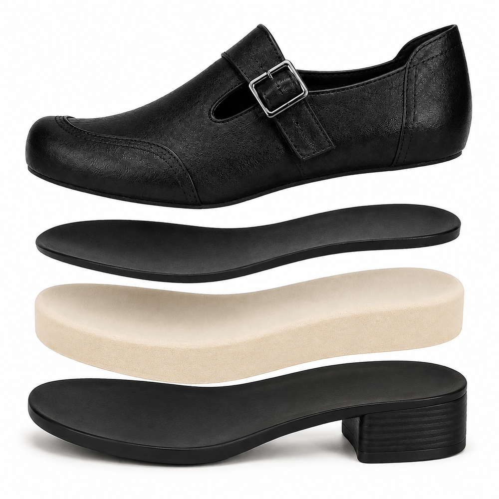 Como Orthopedic Comfort Pumps - Black