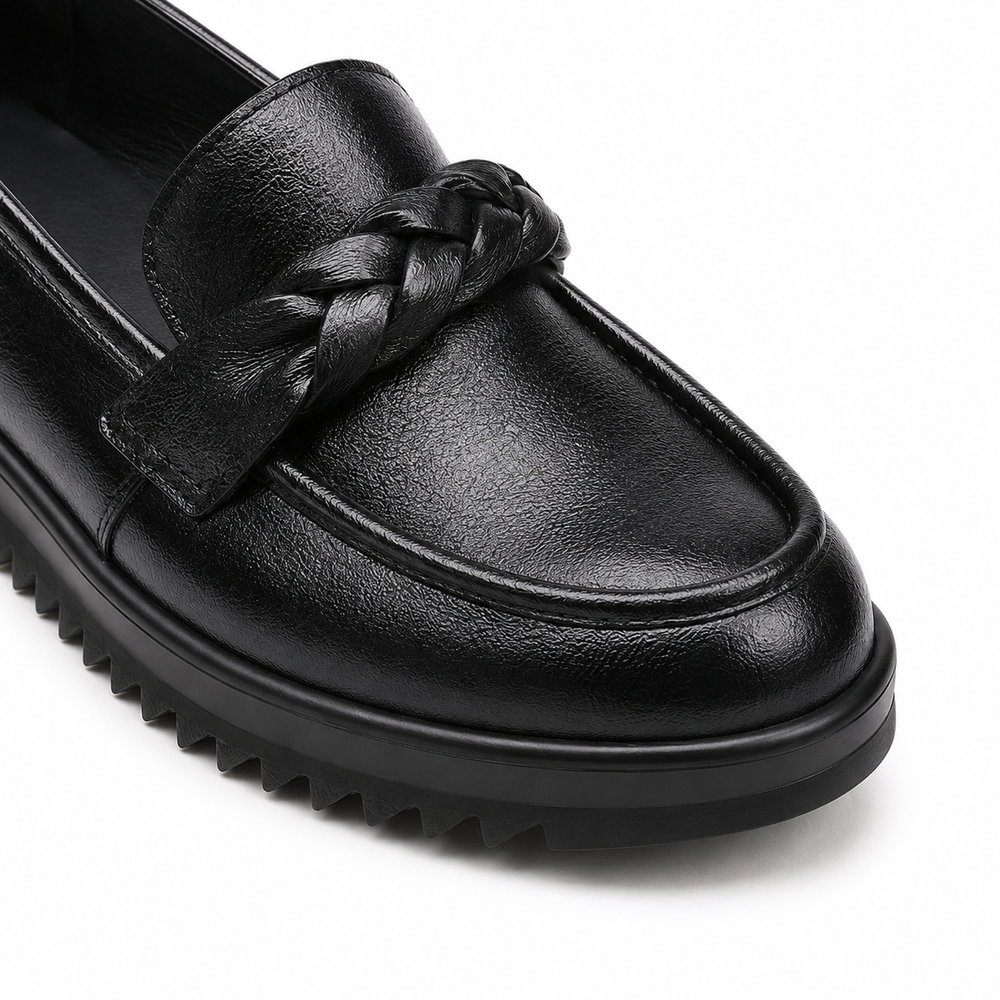 Ischia Orthopedic Comfort Shoes - Black