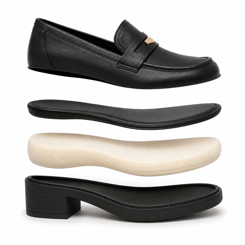 Ostuni Orthopedic Loafers - Black