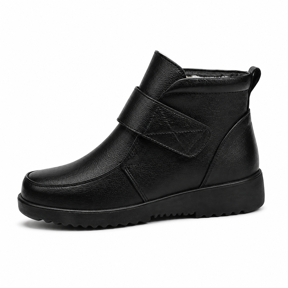 Monza Orthopedic Ankle Boots - Black
