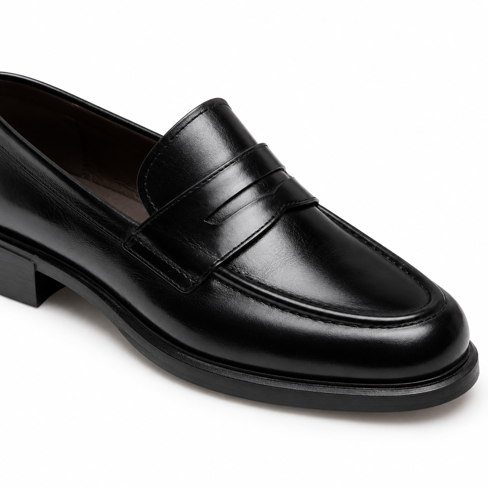 Venezia Orthopedic Loafers - Black