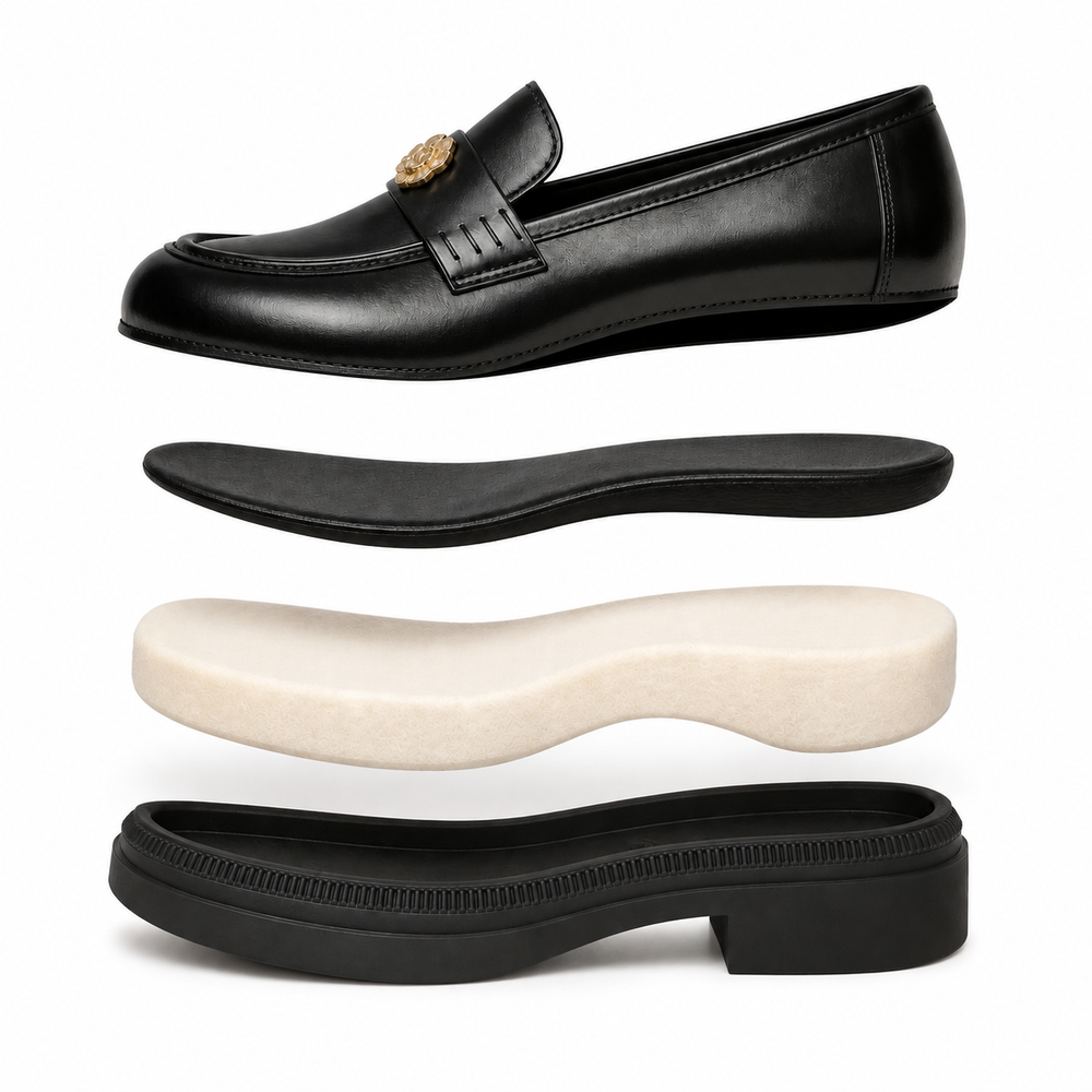 Teramo Orthopedic Loafers - Black