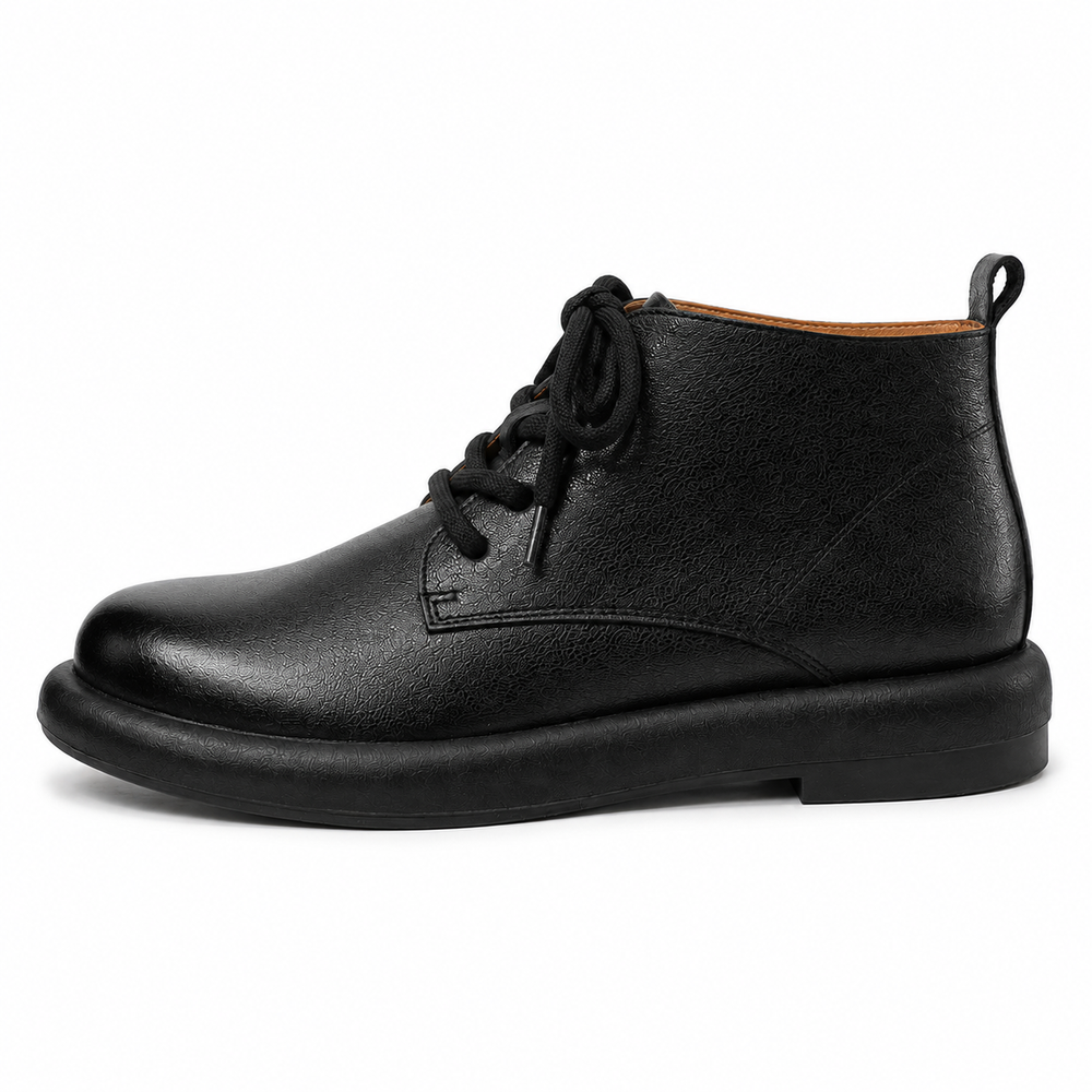 Treviso Orthopedic Ankle Boots - Black single lining