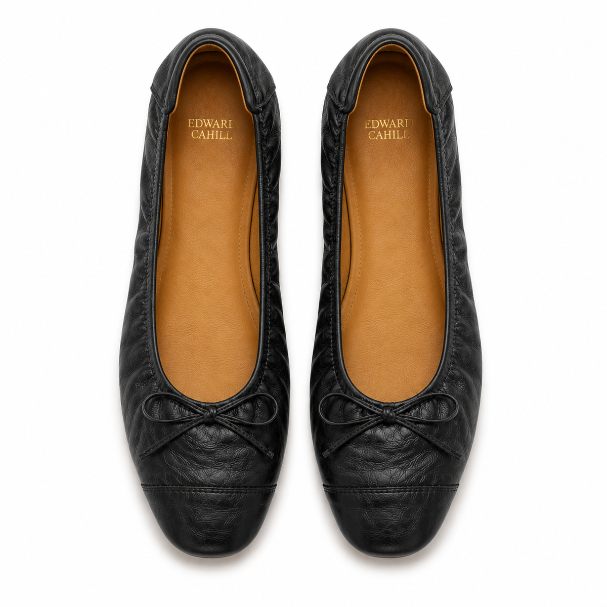 Arezzo Orthopedic Ballet Flats - Black flat bottom