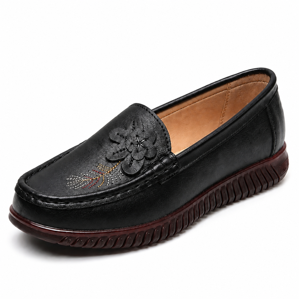 Pavia Orthopedic Flats - Black