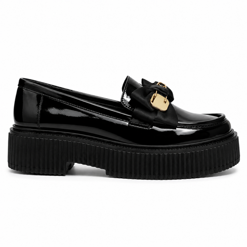 Asti Orthopedic Loafers - Black