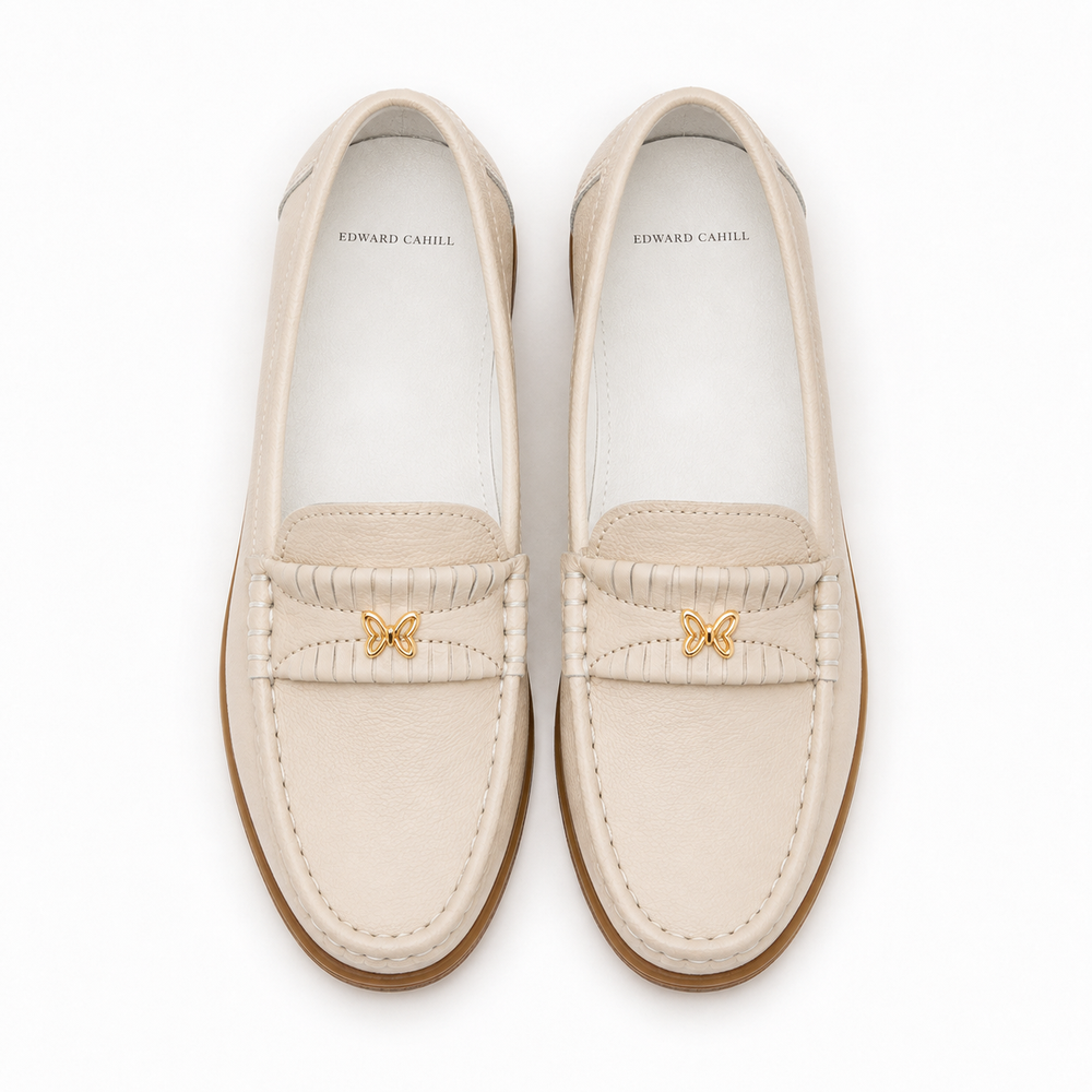 Elba Orthopedic Moccasins - Beige