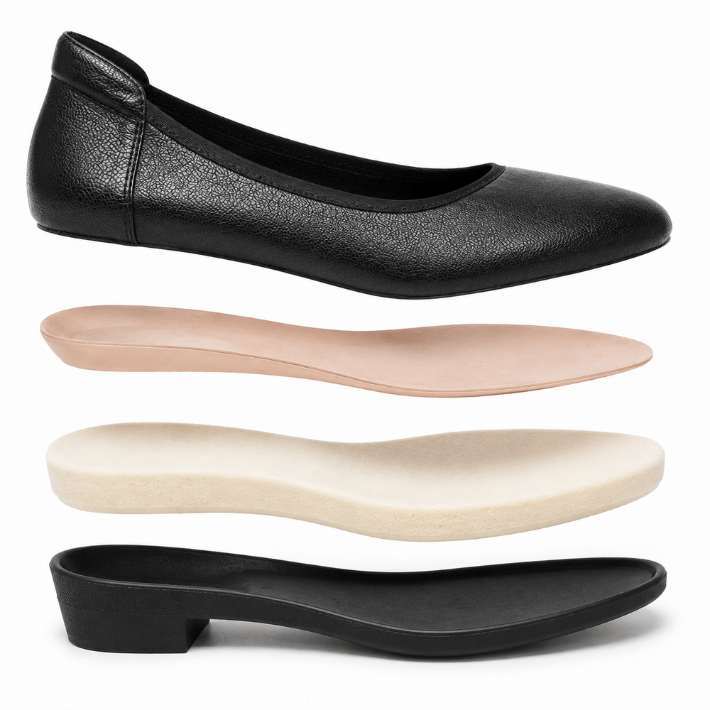 Cagliari Orthopedic Comfort Pumps - Black
