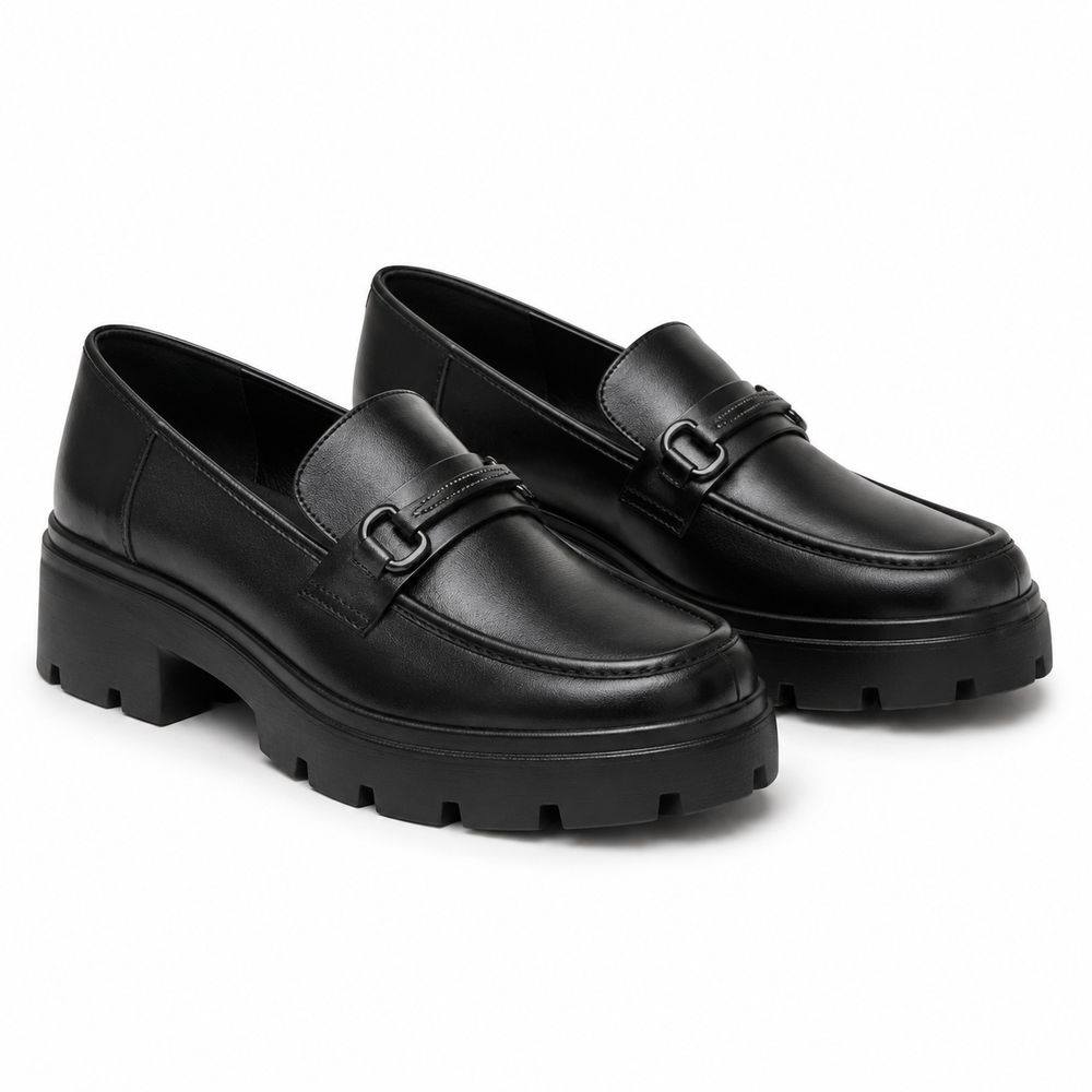 Bari Orthopedic Loafers - Black