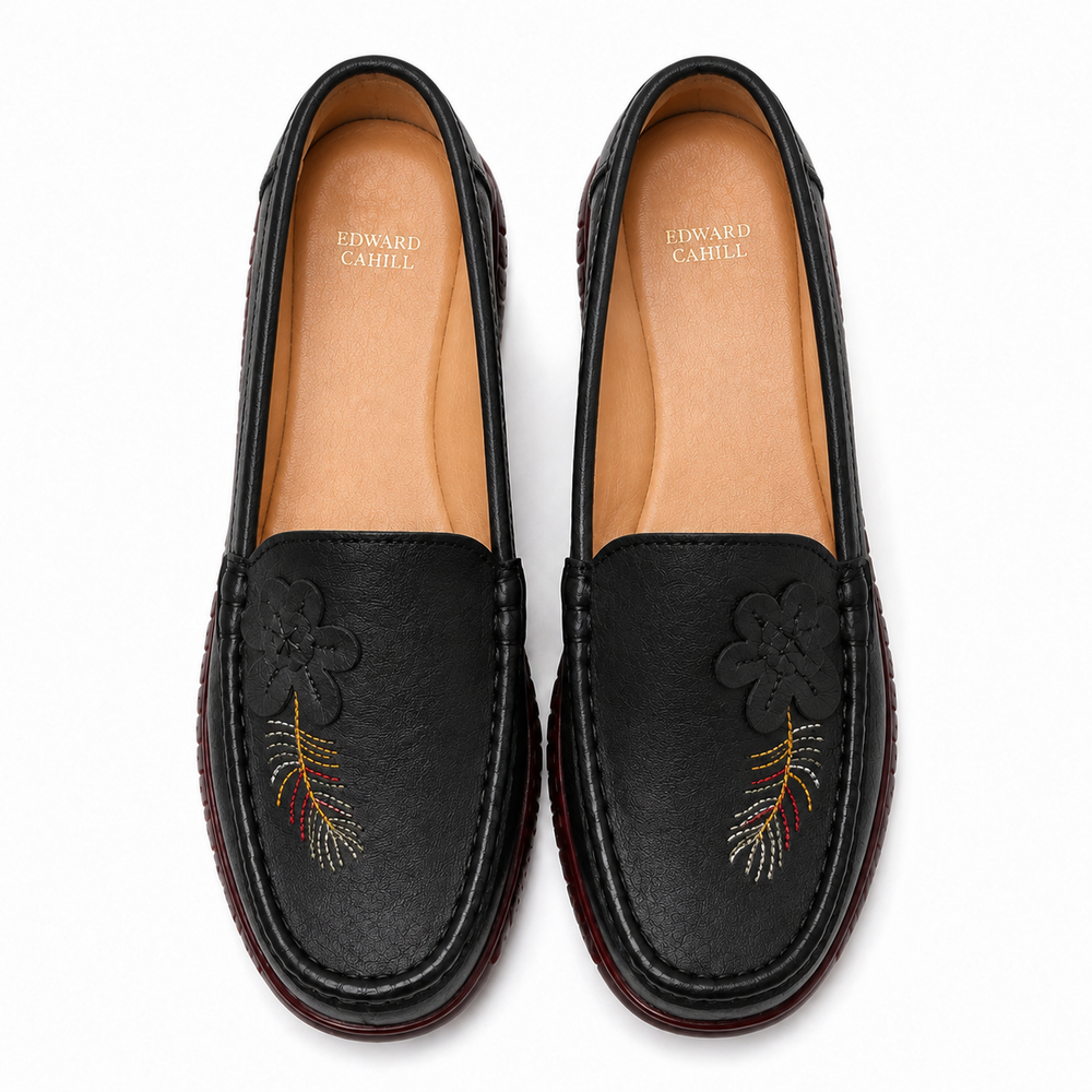 Pavia Orthopedic Flats - Black