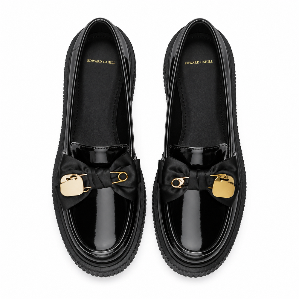 Asti Orthopedic Loafers - Black