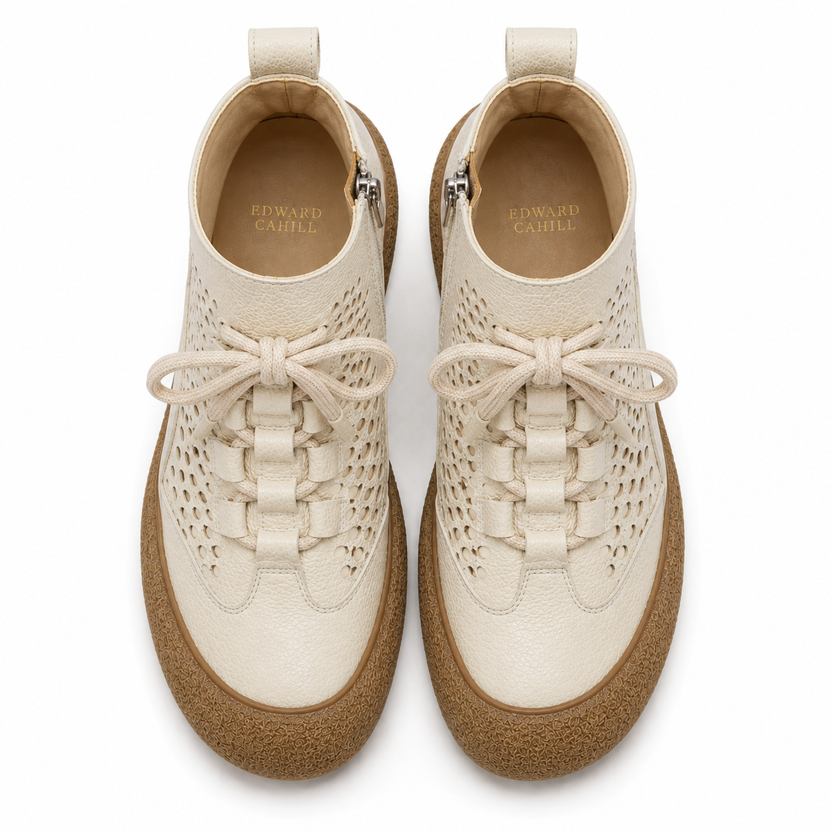 Ancona Orthopedic Ankle Boots - Beige