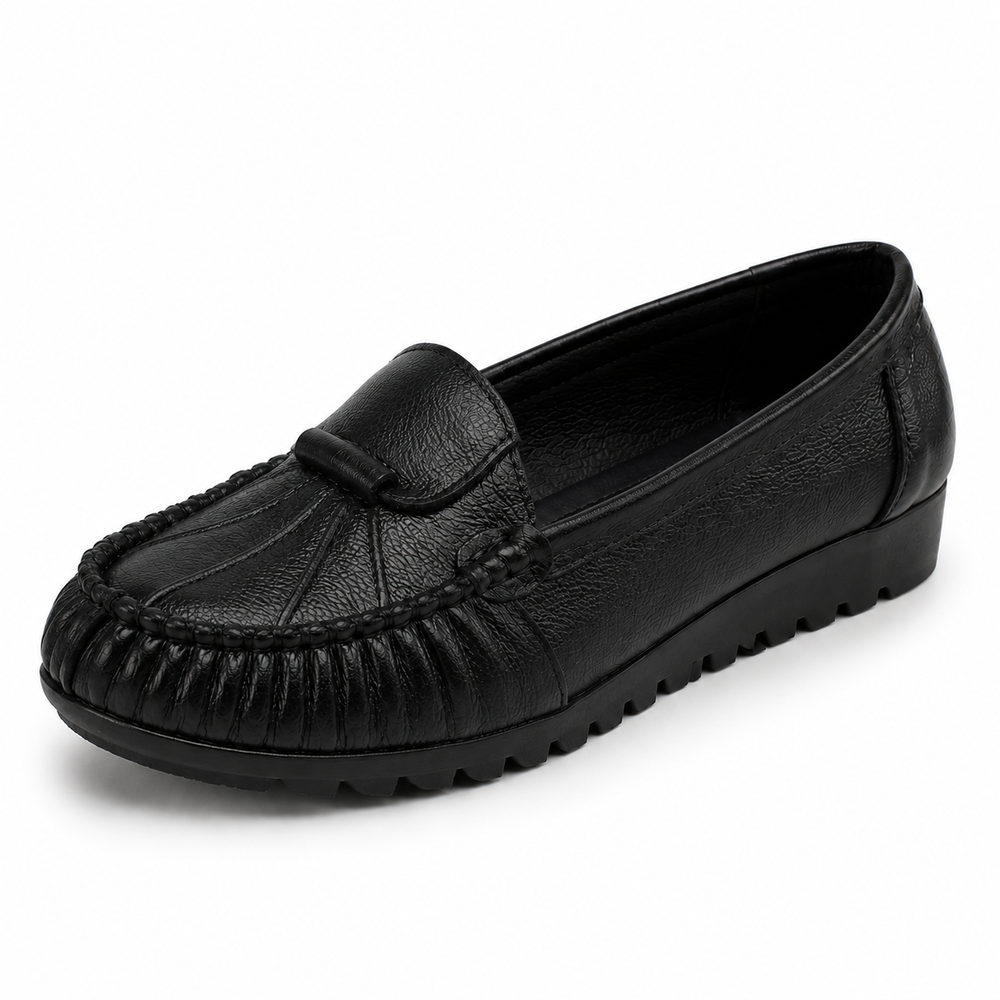 Messina Orthopedic Flats - Black