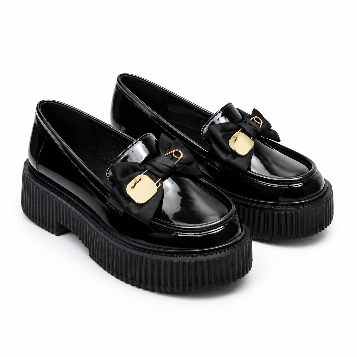 Asti Orthopedic Loafers - Black