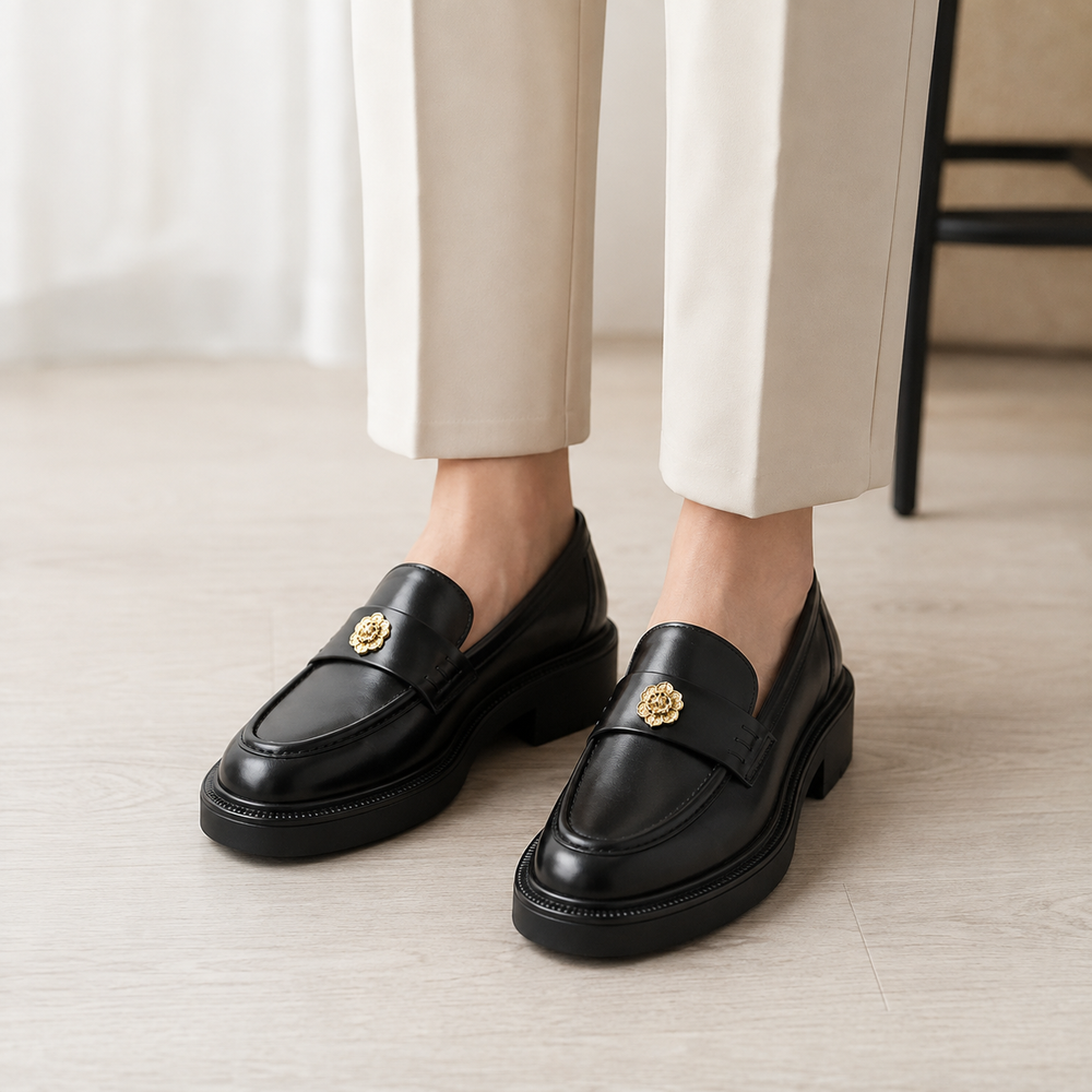 Teramo Orthopedic Loafers - Black