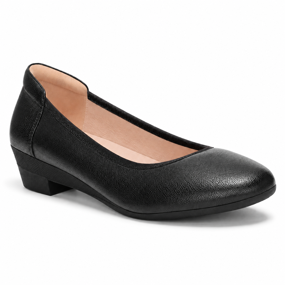 Cagliari Orthopedic Comfort Pumps - Black
