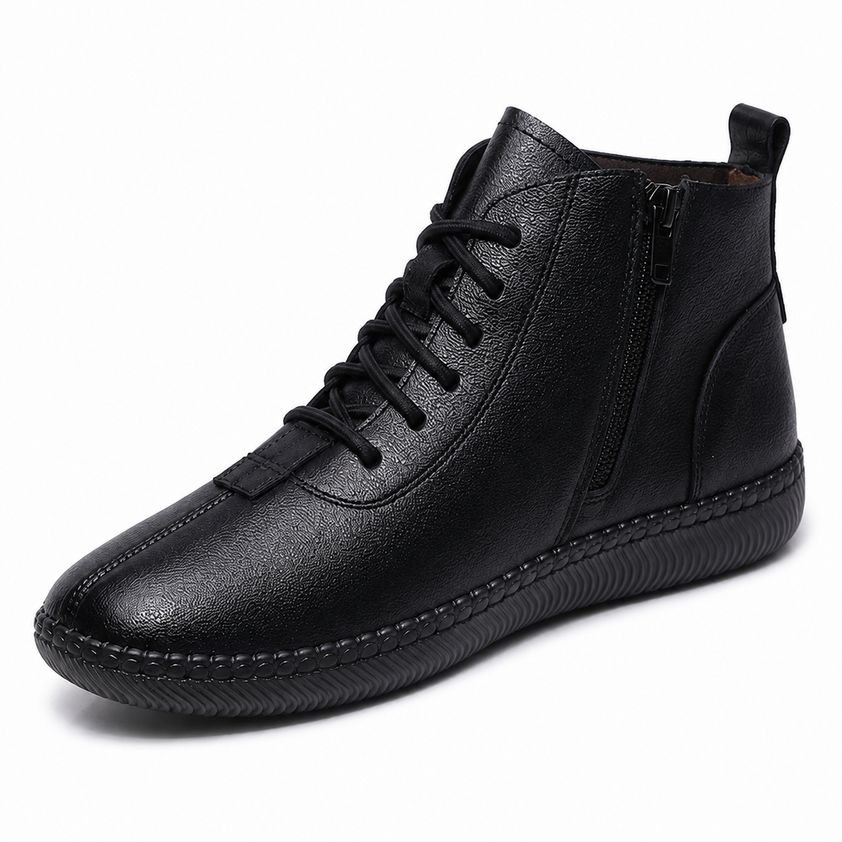 Asti Orthopedic Ankle Boots - Black