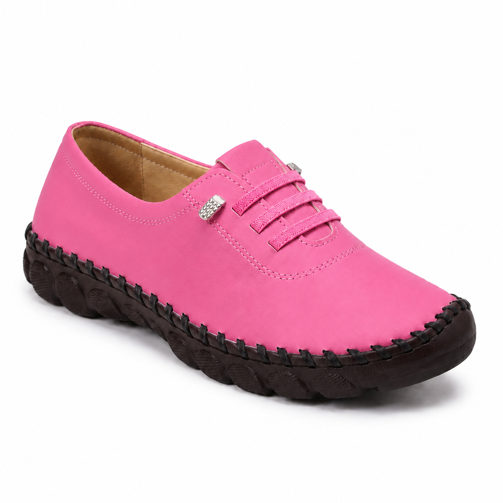 Parma Orthopedic Flats - Rose red