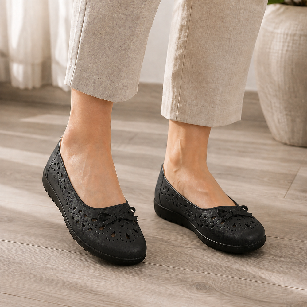 Vicenza Orthopedic Sandals - Black