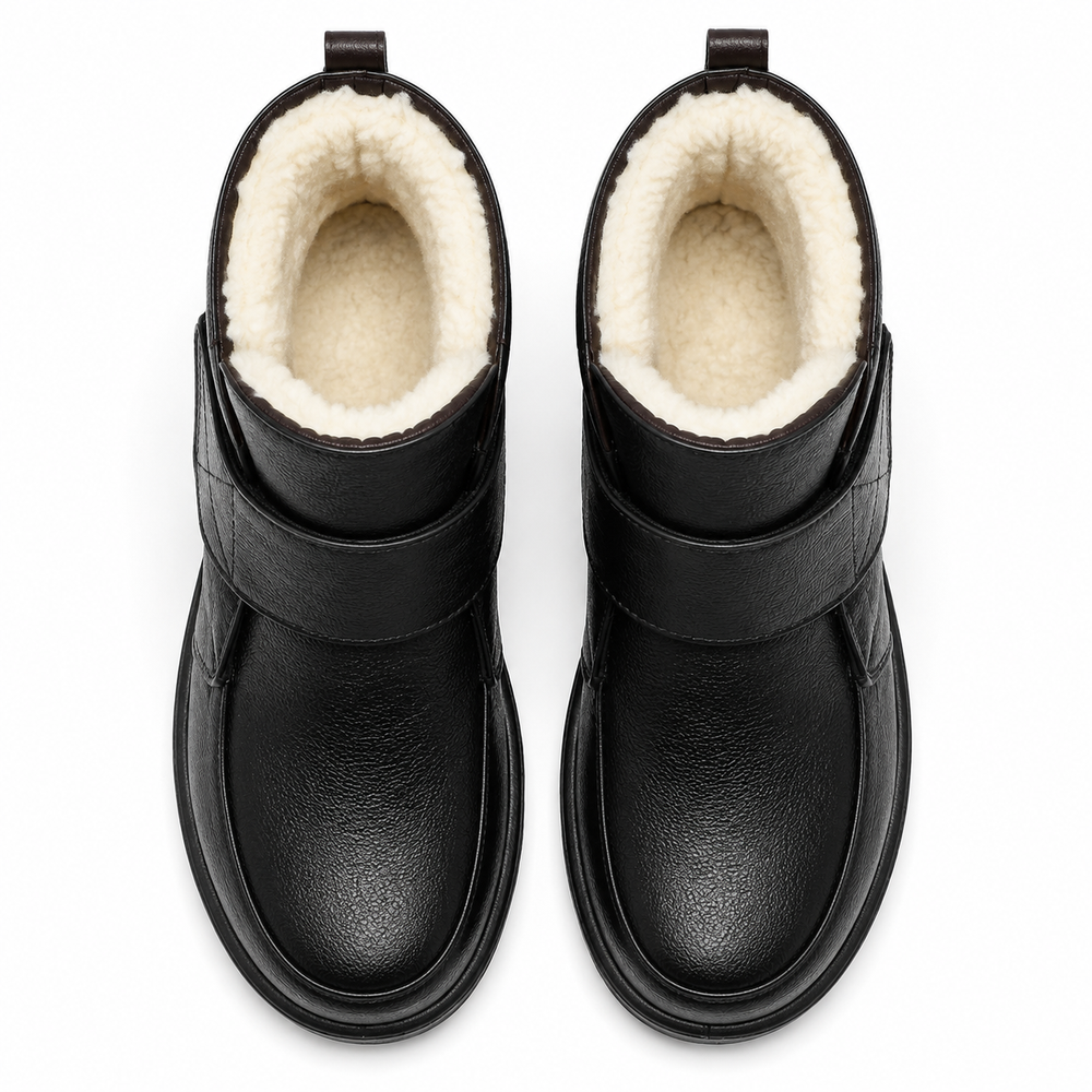 Monza Orthopedic Ankle Boots - Black