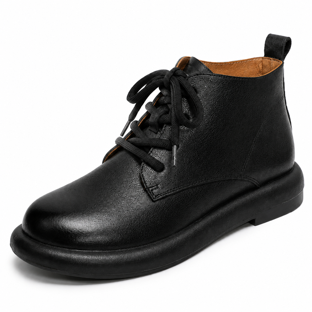 Treviso Orthopedic Ankle Boots - Black single lining