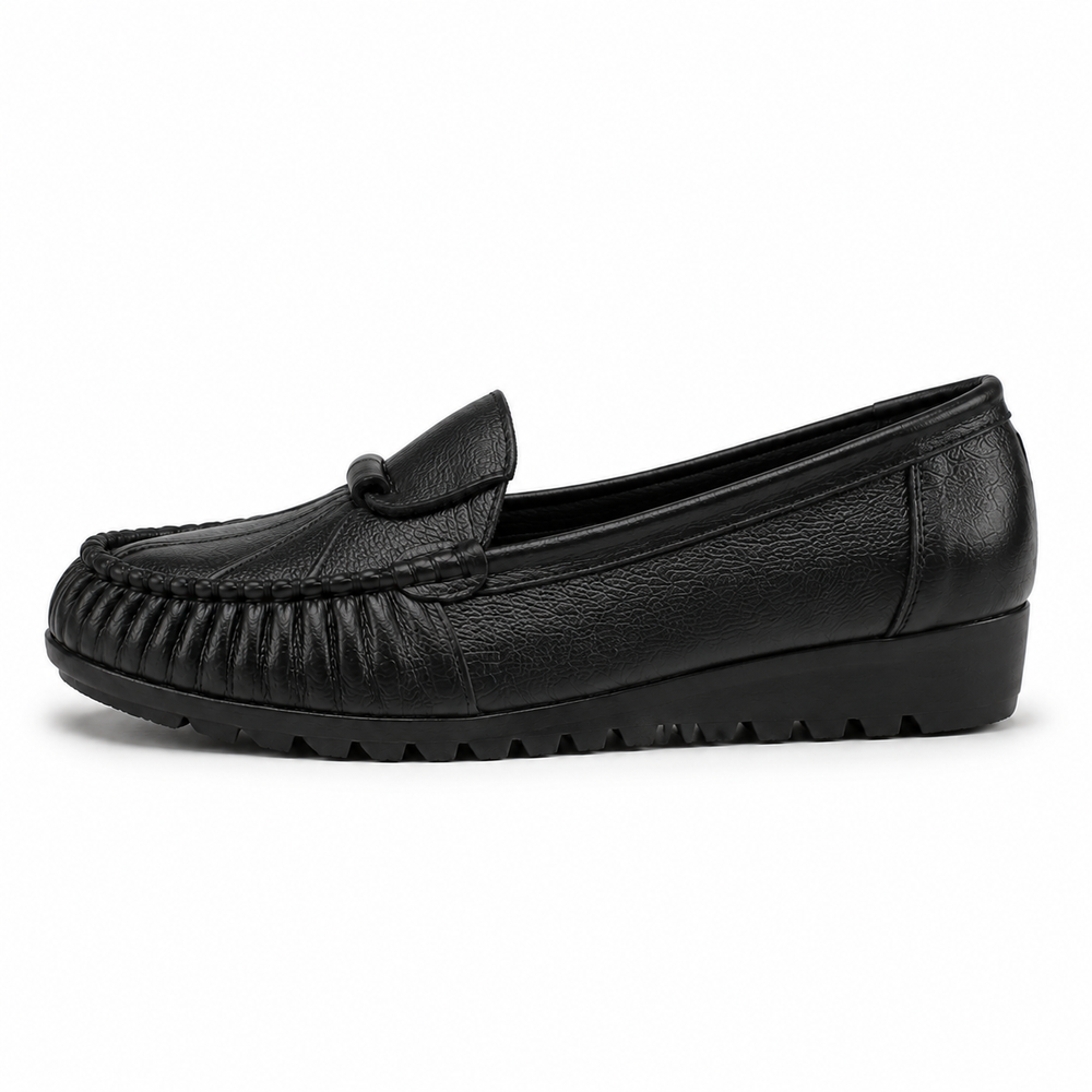 Messina Orthopedic Flats - Black
