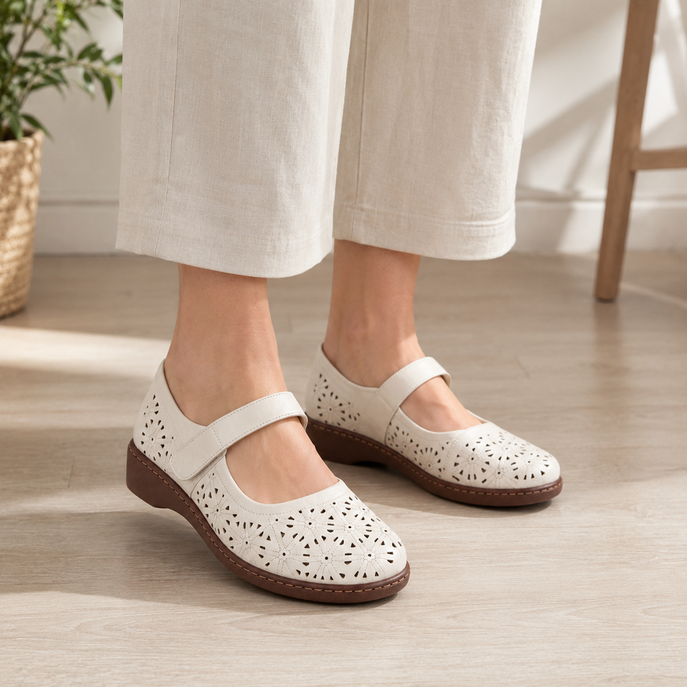 Ferrara Orthopedic Sandals - Beige