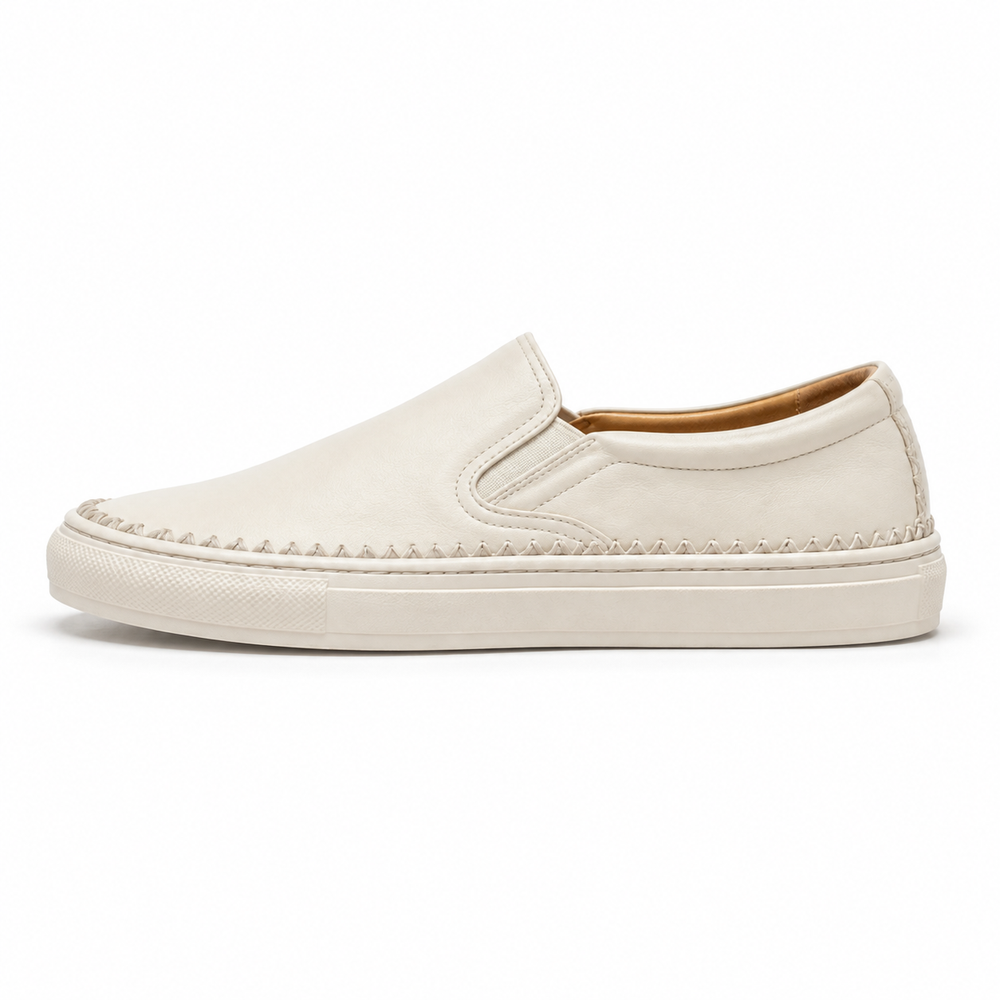 Bologna Orthopedic Loafers - White