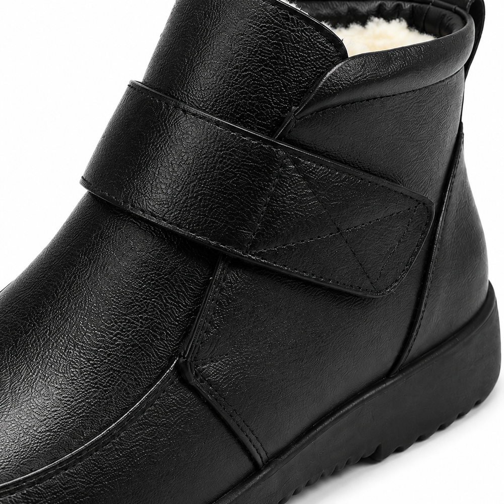 Monza Orthopedic Ankle Boots - Black