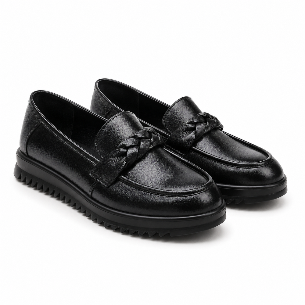 Ischia Orthopedic Comfort Shoes - Black