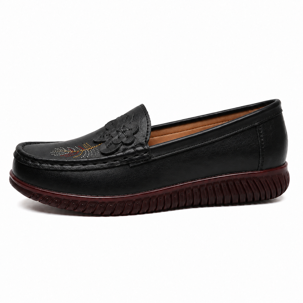 Pavia Orthopedic Flats - Black