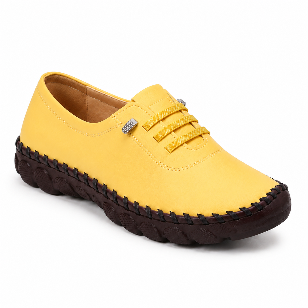 Fiesole Orthopedic Flats - Yellow