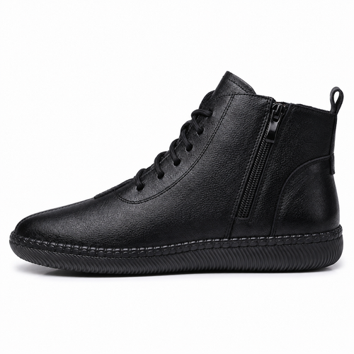 Asti Orthopedic Ankle Boots - Black